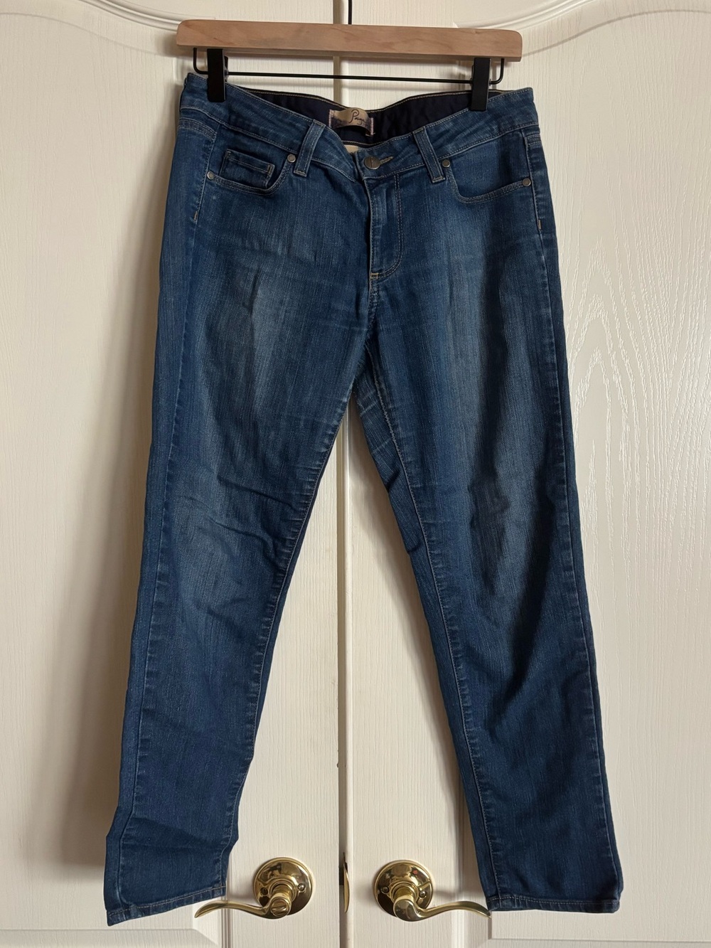 Paige premium denim skinny ankle jeans size 28